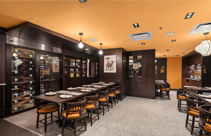 interior,painting, linh noodle bar